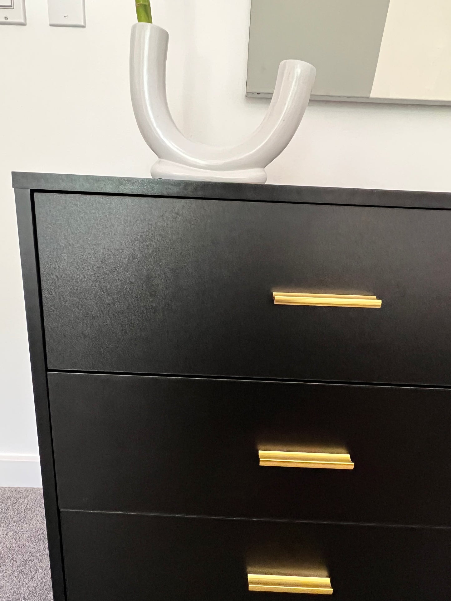 Black dresser