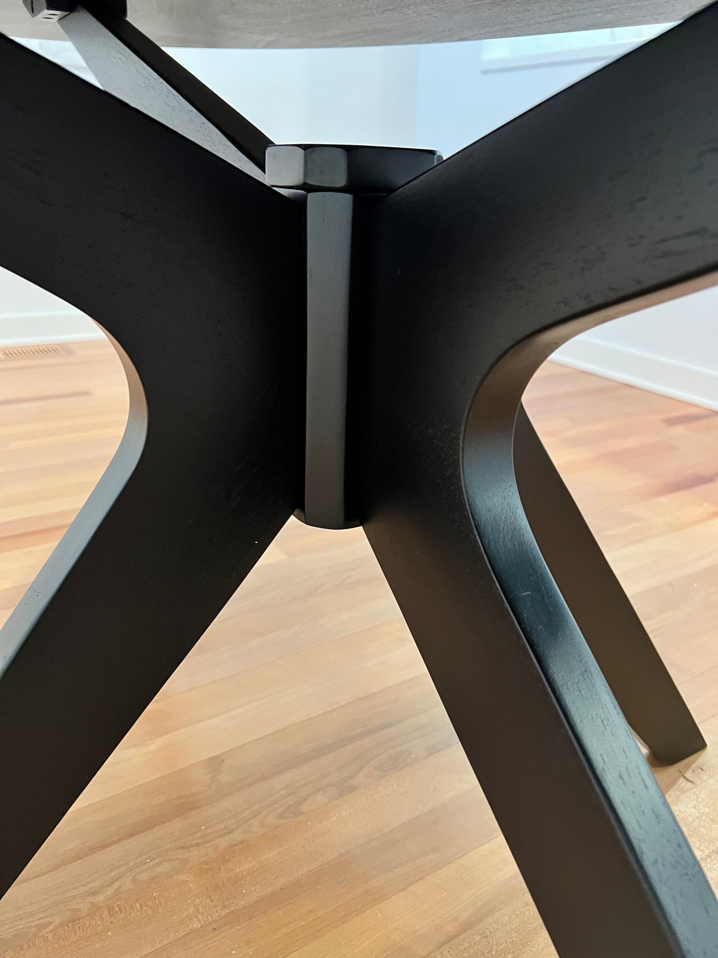 Oval Wood Dining Table