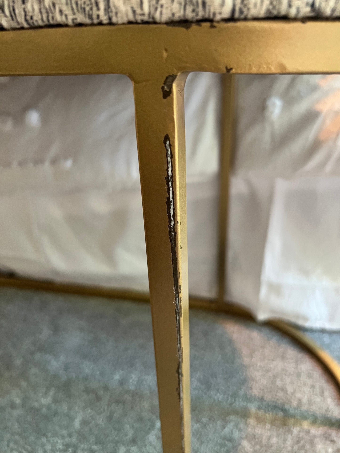 Upholstered bench