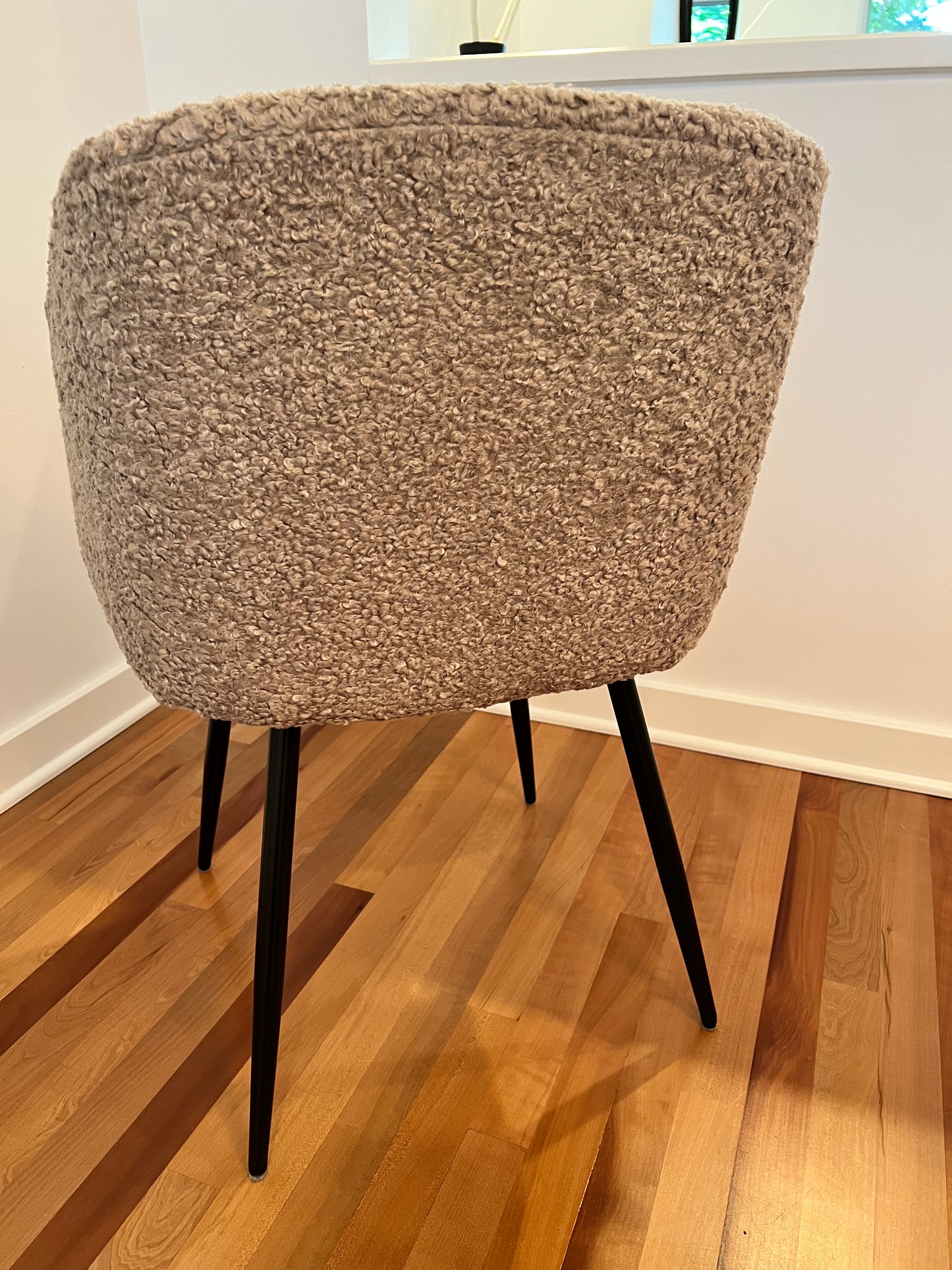 Grey Boucle Dining Chair set of 6