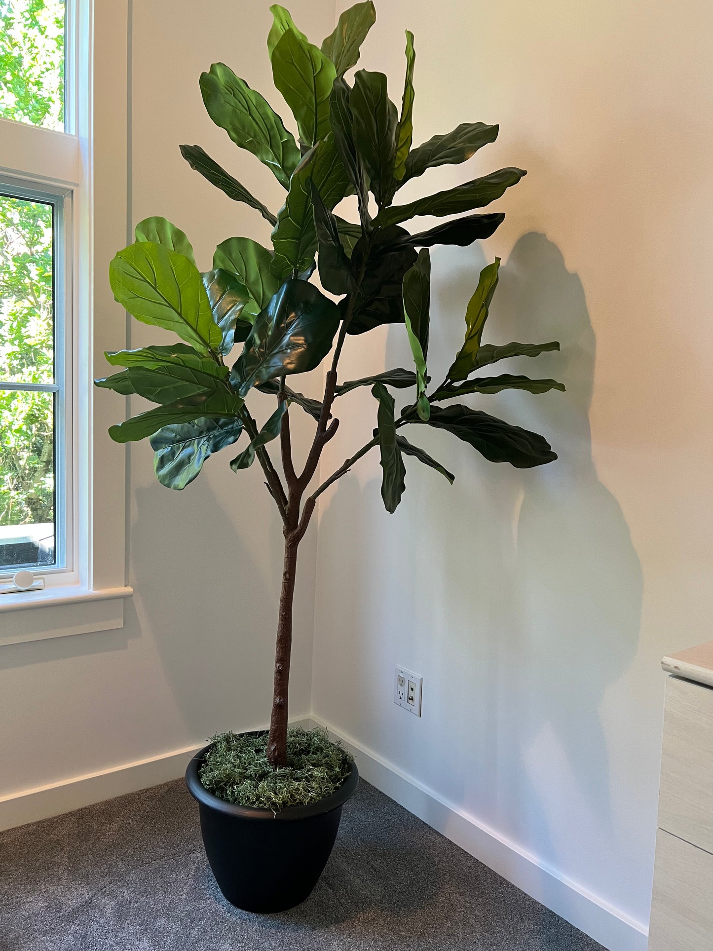 Faux potted tree