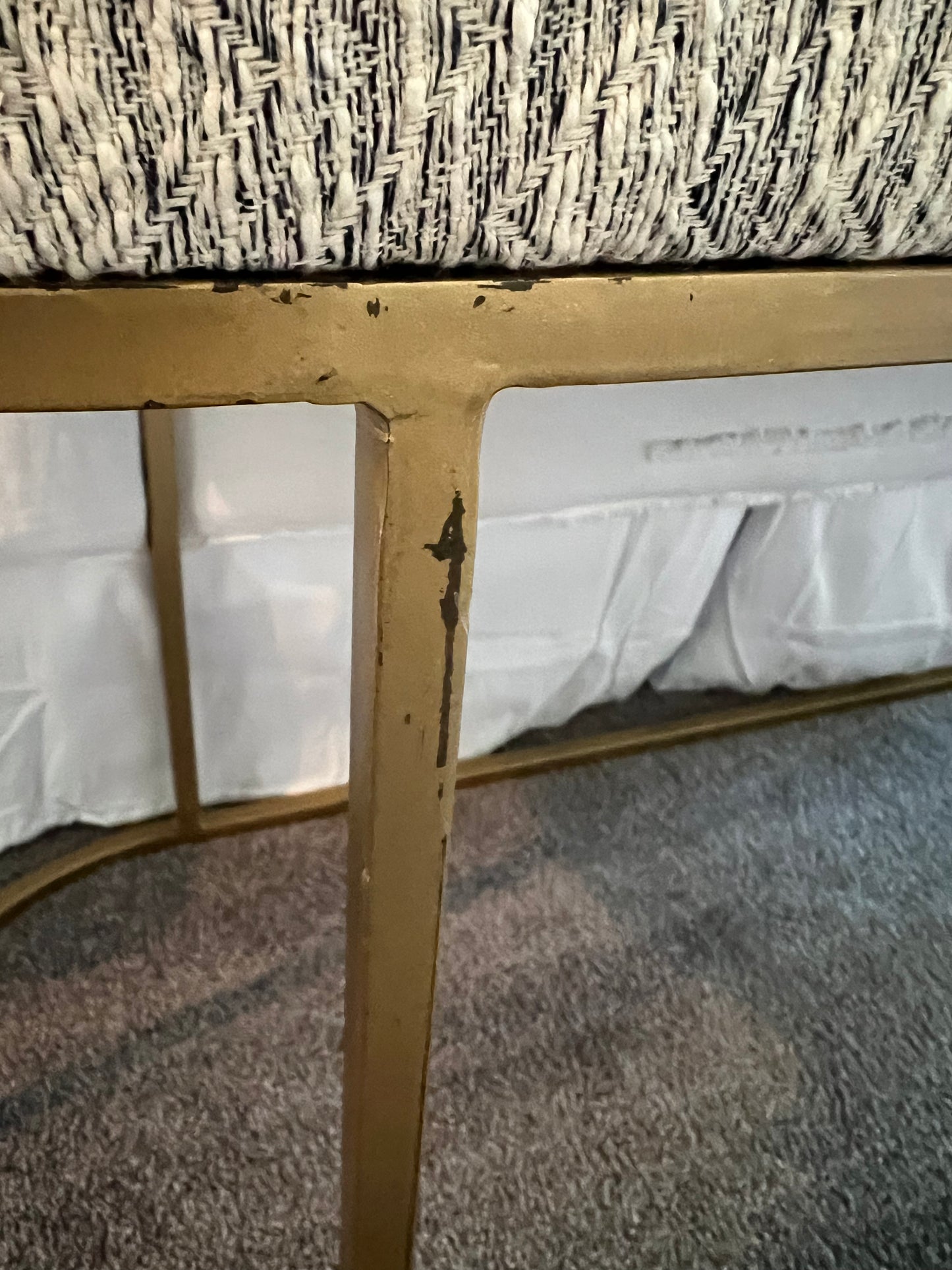 Upholstered bench